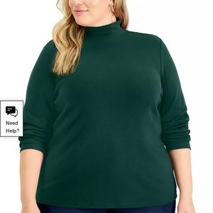 Green Turtle Neck